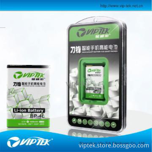 rechargeable li ion 1650mah battery for nokia BP-4L factory